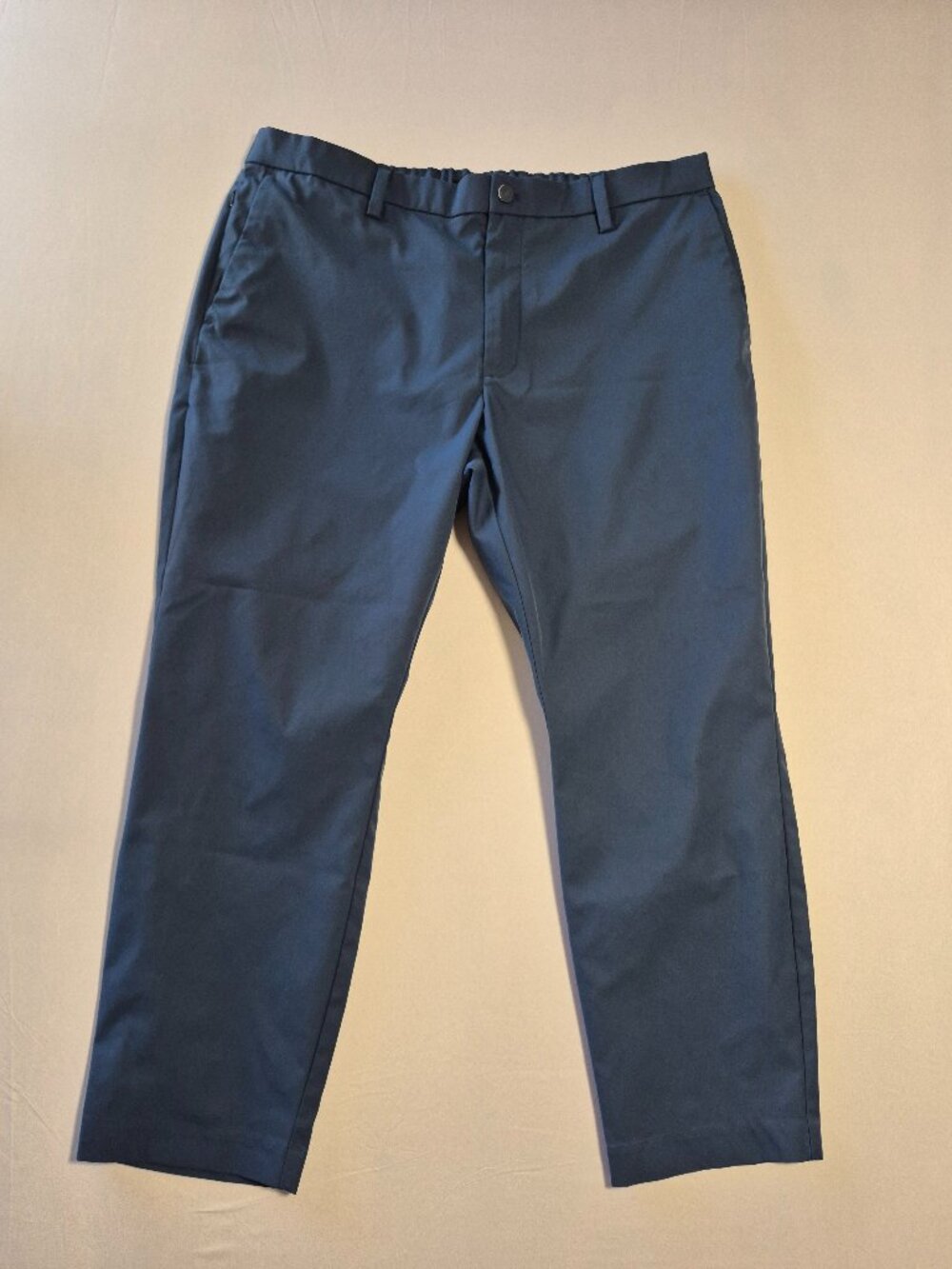 Banana Republic Commuter Pants Mens 40x29 Blue Stretch Tech Performance Pants
